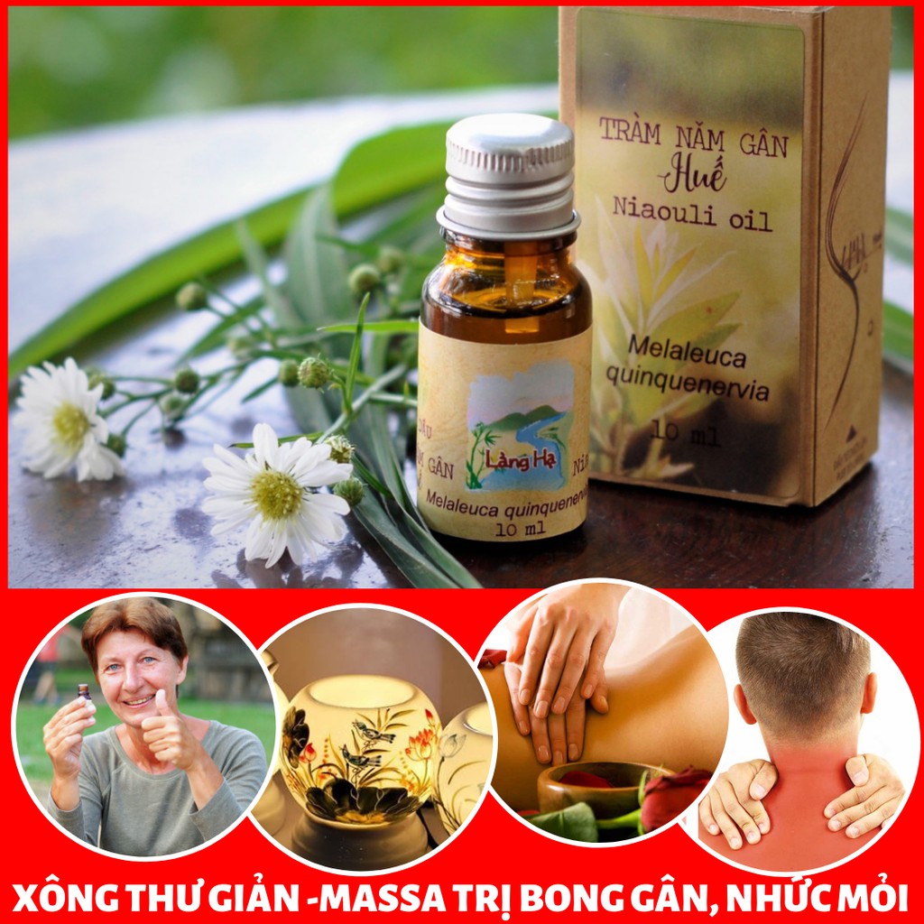 Tinh Dầu Tràm Năm Gân 10ml (TC Y Tế - Dược Điển Việt Nam ) - Liên Minh Xanh - Làm Đẹp - Bảo vệ súc khỏe