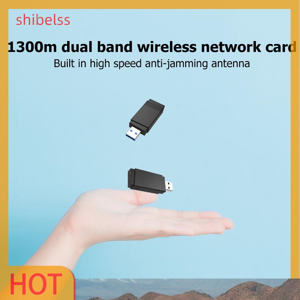 Usb Wifi Không Dây 2.4ghz / 5.8ghz 1300mbps | BigBuy360 - bigbuy360.vn