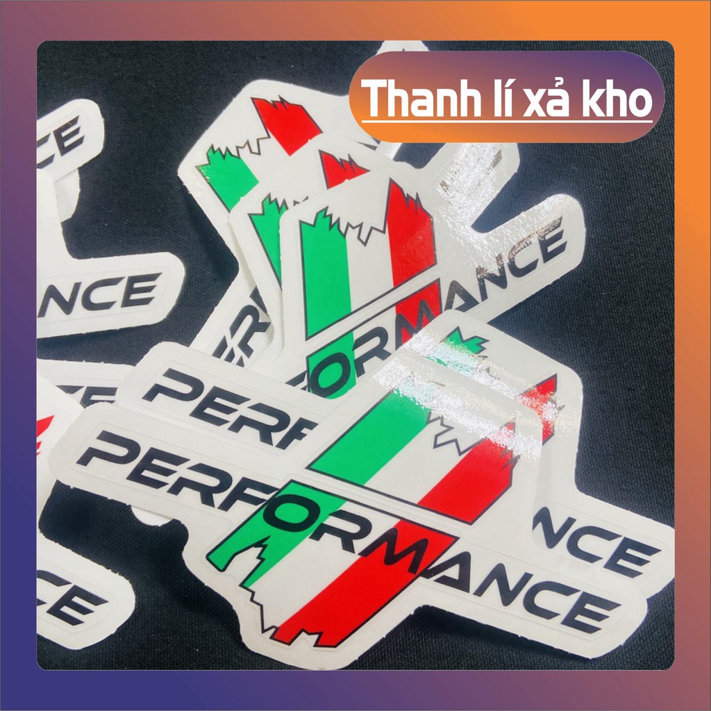 [ XẢ HẾT KHO ] [QUÁ HOT] TEM DẺO PERFORMANCE SỌC DÁN TRANG TRÍ NHIỀU LOẠI XE CAO CẤP SIÊU DÍNH