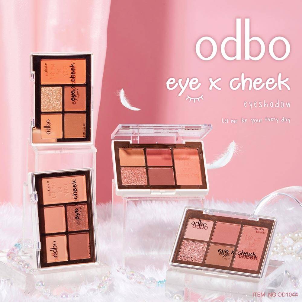 Bảng mắt odbo OD1044 eye x cheek palette - shopmpThai