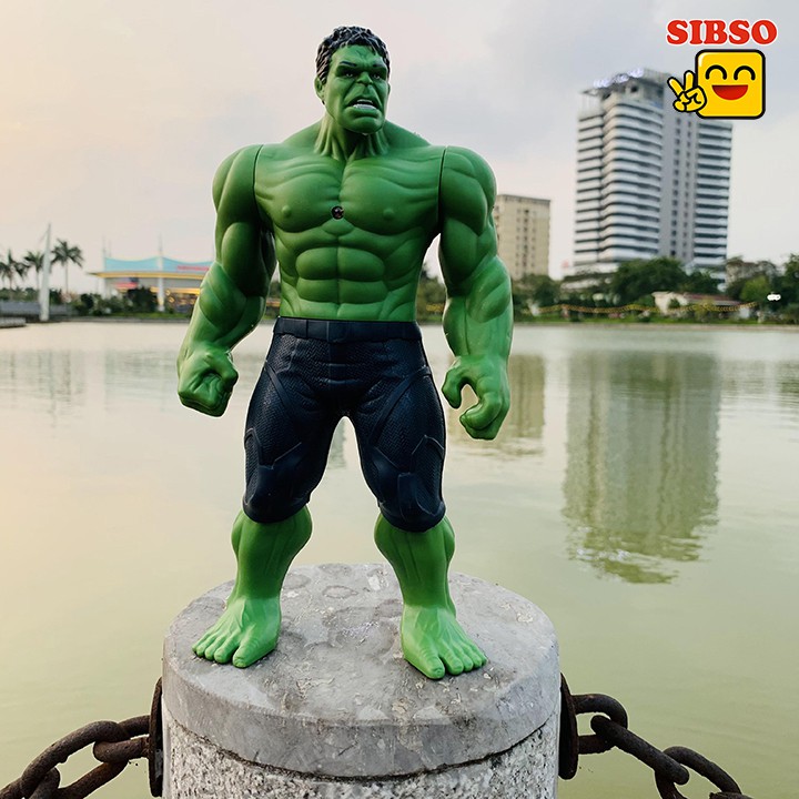 ĐỒ CHƠI MÔ HÌNH SIÊU NHÂN HULK NGƯỜI KHỔNG LỒ XANH A0684 - SIBSO