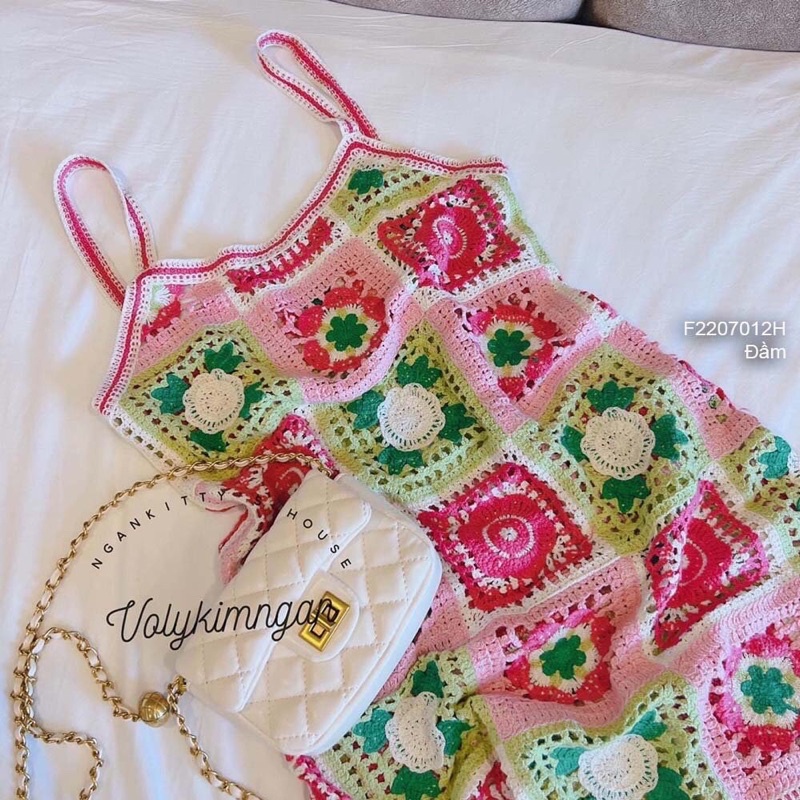 Đầm maxi dáng suông tay sát nách