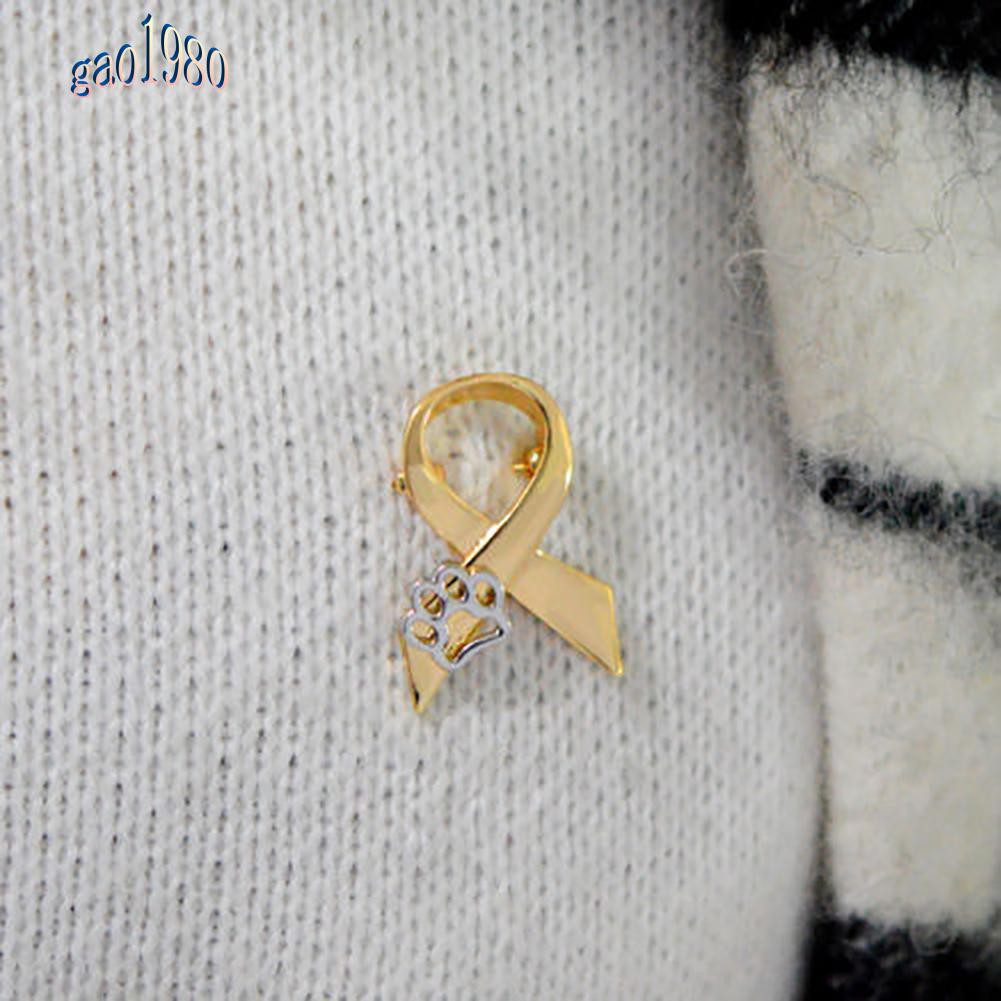 Ghim CàI ÁO HìNh DấU Chân CúN ĐíNh Kim Cương Giả ThờI Trang Cho Nữ