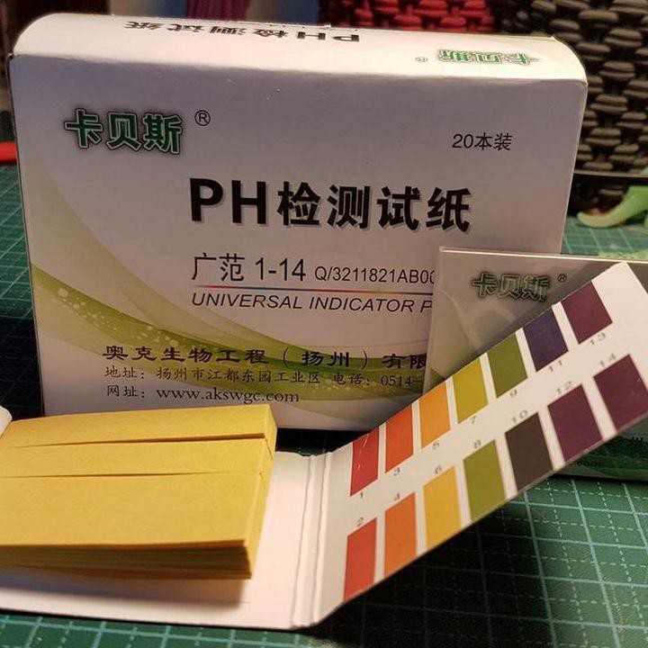 [GIẢM MẠNH] Giấy Quỳ Tím Thử Độ pH 80 miếng kèm bảng màu