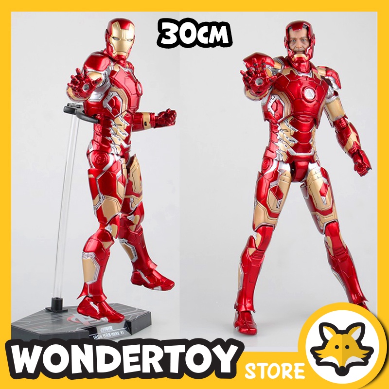 Mô Hình Iron Man Mark 43 HC 1/6 Scale có LED - Hãng HC Toys - IronMan MK43