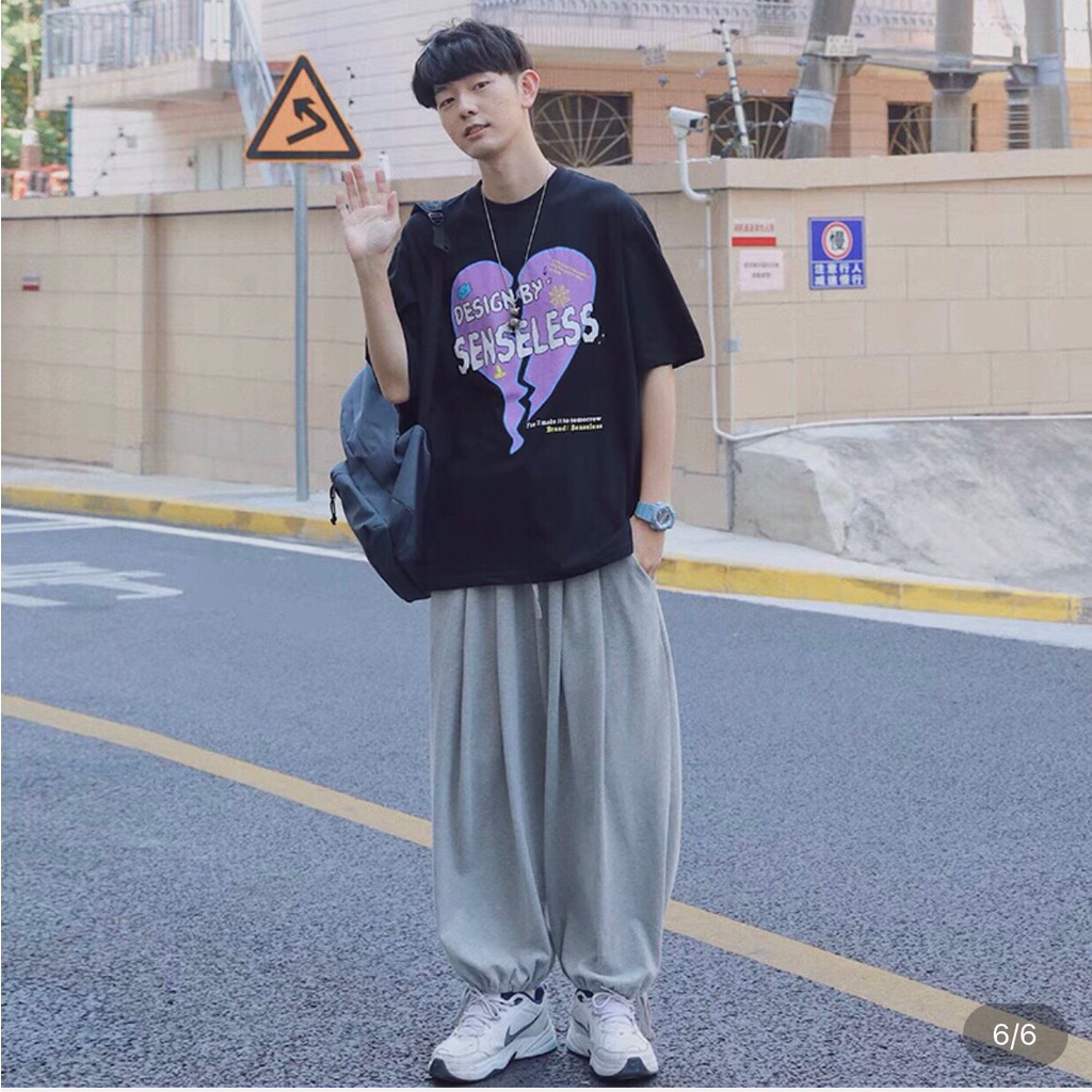 Áo phông nữ form rộng, áo thun nam cổ tròn tay lỡ Unisex đủ mẫu trắng đen | BigBuy360 - bigbuy360.vn