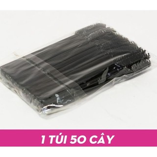 Bịch chổi chải mi màu dụng cụ nối mi Duystor79