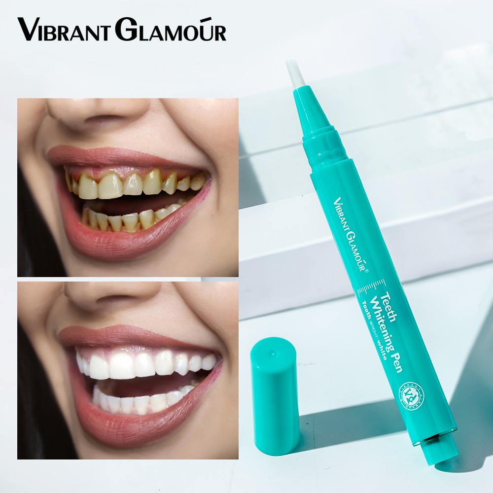 Bút Gel Làm Trắng Răng VIBRANT GLAMOUR Loại Bỏ Vết Bẩn Hiệu Quả Không Nhạy Cảm Thân Thiện Với Môi Trường 3ml