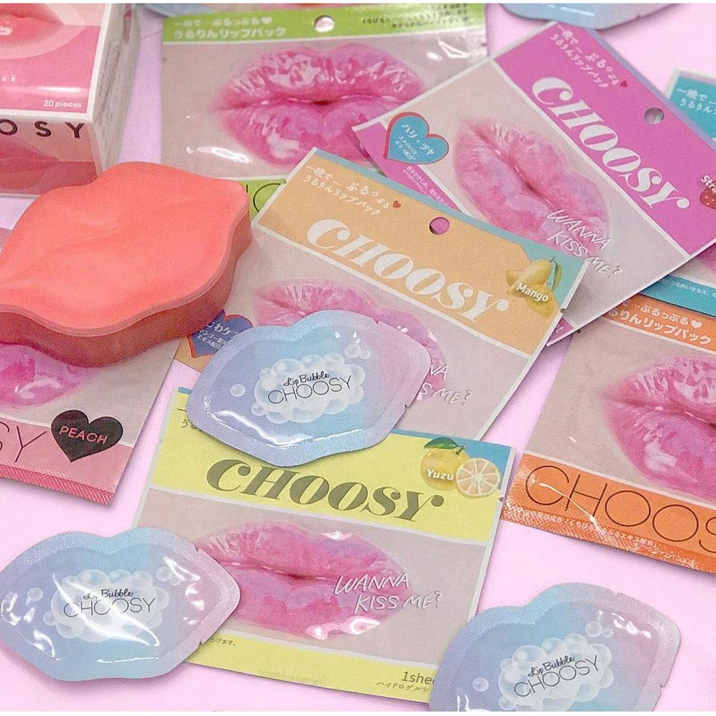 (hàng Mới Về) Mặt Nạ Choosy Hydrogel Dưỡng Môi 1ea | BigBuy360 - bigbuy360.vn