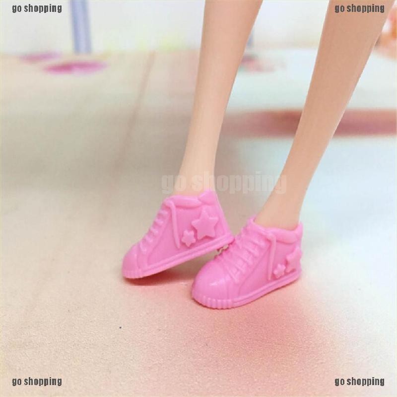 {go shopping}Original 4 pair Doll Shoes Fashion Cute shoes for Doll shoes 1/6