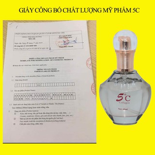 Tinh dầu dưỡng tóc collagen 5C 60ml