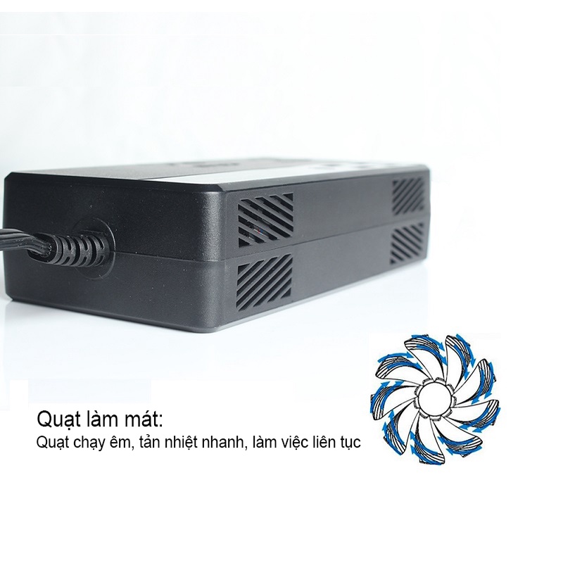 Bộ Chuyển Đổi Nguồn Điện DC 12V Sang AC 110V/220V 150W  Hỗ Trợ Cổng Type-C M2012