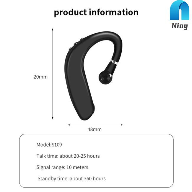 Tai Nghe Bluetooth Không Dây Ning S109 Có Mic