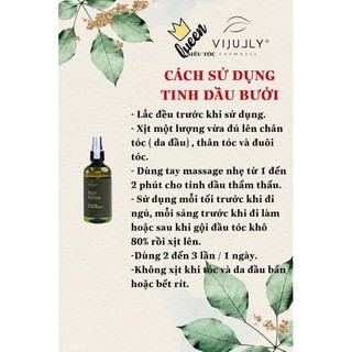 [CHÍNH HÃNG 100%] XỊT BƯỞI KÍCH MỌC TÓC
