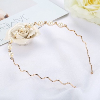 Bờm cài tóc đính hạt kiểu dáng tiểu thư dễ thương B01