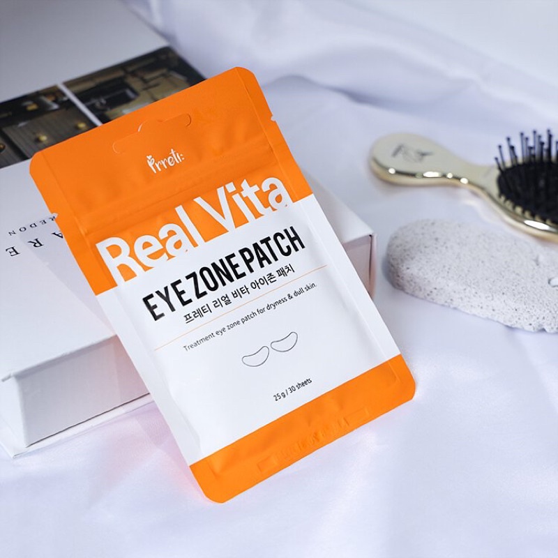 Mặt Nạ Mắt  Mask Pretti Real Vita Eyezone Patch