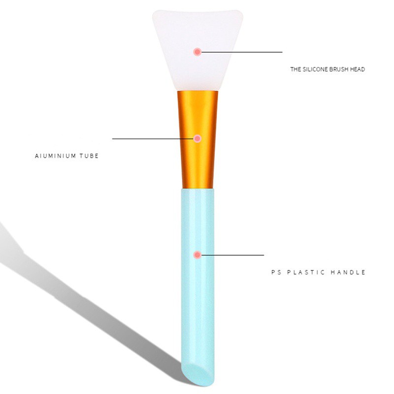 Cọ Đắp Mặt Nạ Bùn Bằng Silicon DIY