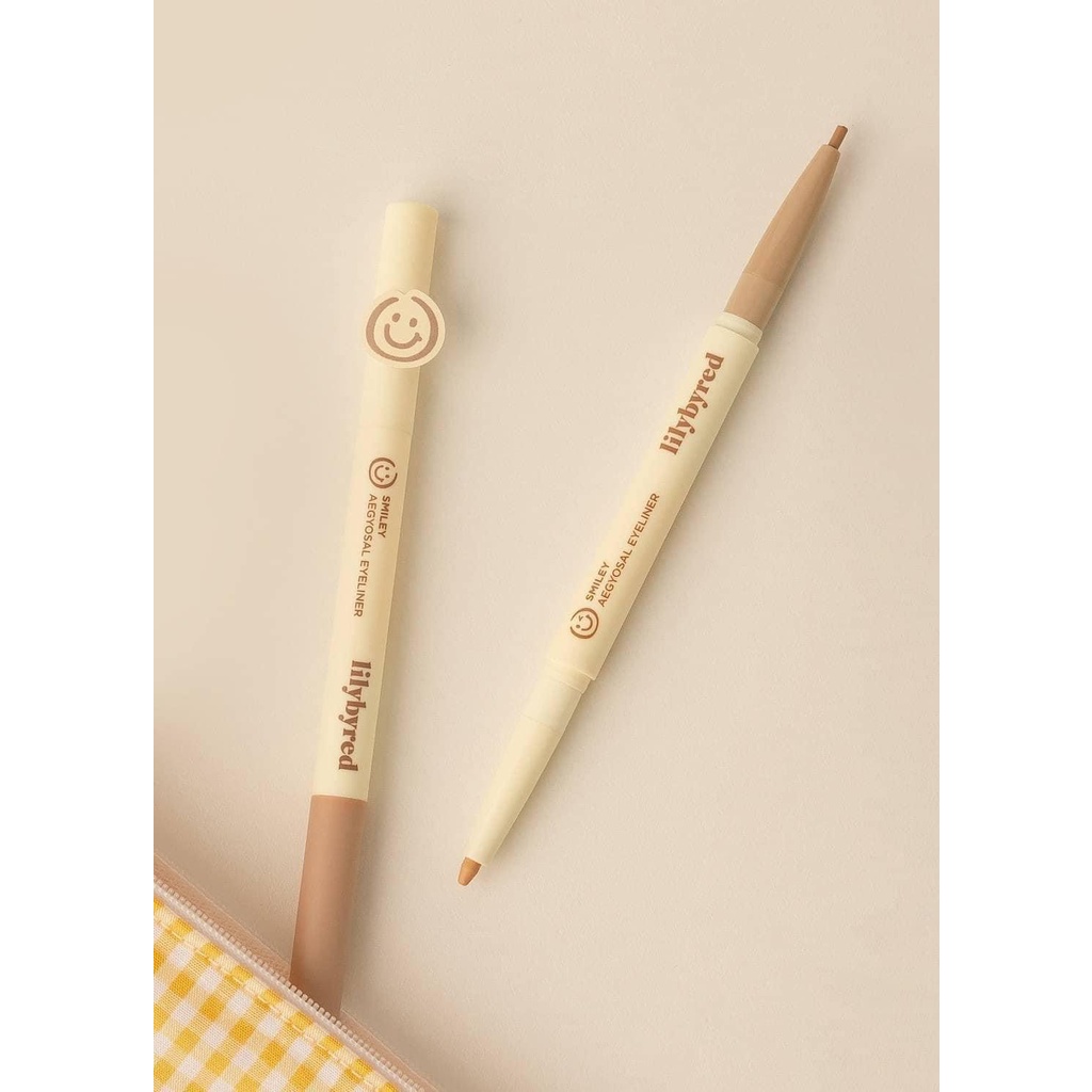 Bút Kẻ Bọng Mắt 2 Đầu Lilybyred Smiley Aegyosal Eyeliner