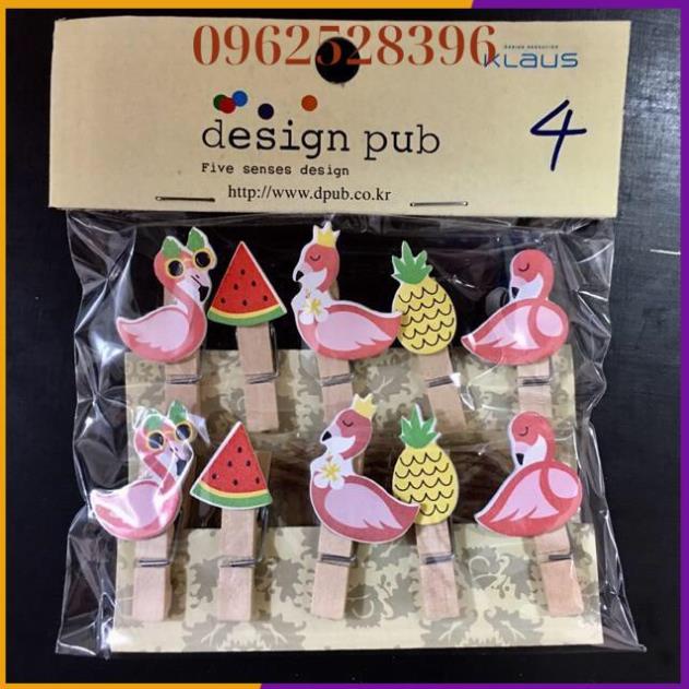 Bộ Kẹp Ảnh Gỗ Nhiều Hình