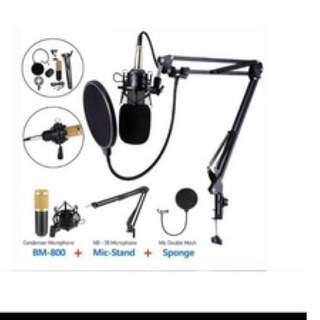 Mic thu âm BM 800 & Soudcard V8 Plus.