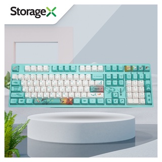 [Chính Hãng] Bàn phím cơ AKKO 3108 V2 Monet's Pond , thiết kế cá Koi đẹp mắt , phù hợp cho dân văn phòng