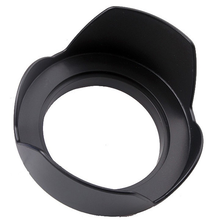 Loa che nắng Lens Hood hoa sen vặn ren cho ống kính phi 49mm