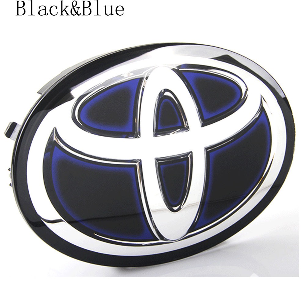 Logo Toyota 3D thiết kế sang trọng gắn phía trước xe hơi