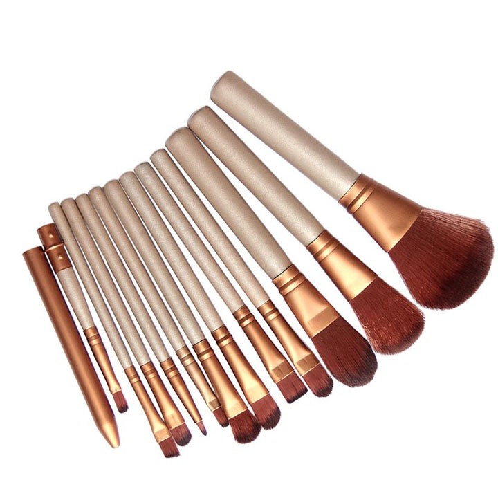 BỘ CỌ TRANG ĐIỂM 12 món kèm hộp đựng sang trọng