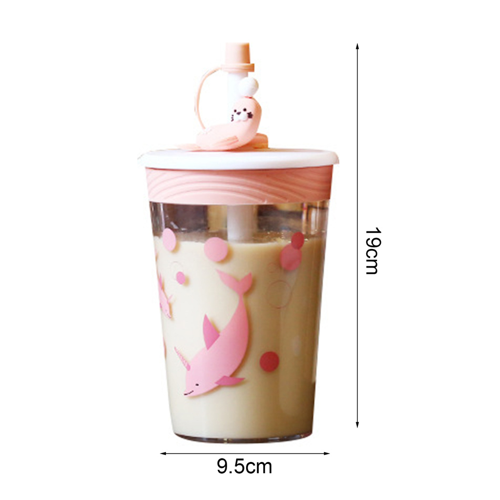 Ly Uống Nước Có Ống Hút Dành Cho Trẻ Em