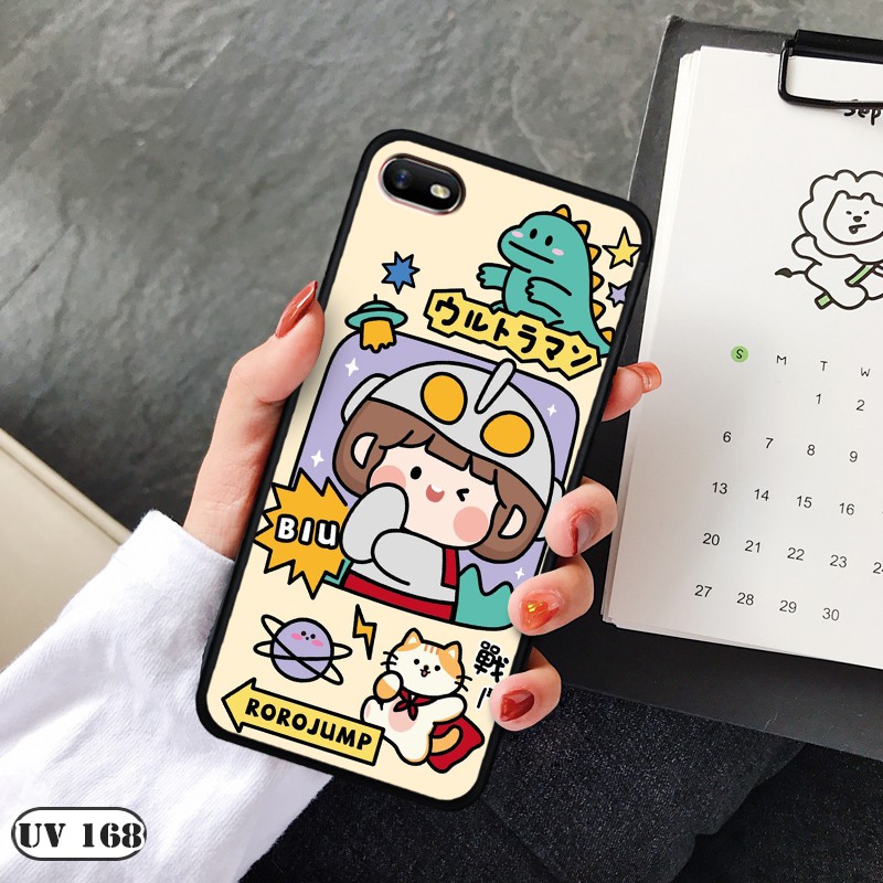 Ốp lưng nhám Oppo A1k - in hình