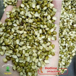Đậu xanh cà còn vỏ 500g