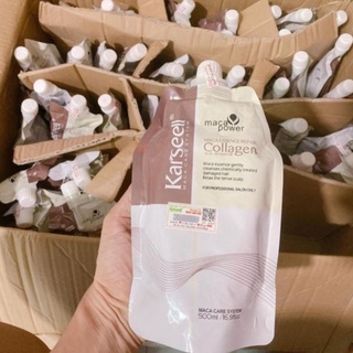 Ủ Hấp Tóc Phục Hồi Collagen Karseell 500ml