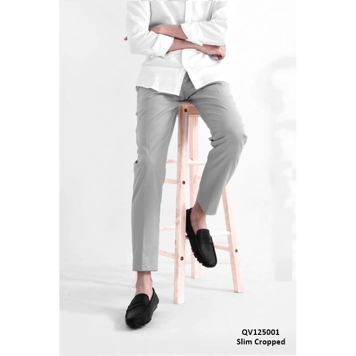 Quần tây Crop Slim Trousers - Quần âu dáng Cropped mặc đi làm hay đi chơi đều đc. Form Slim, dáng ngắn đến mắt cá ! | BigBuy360 - bigbuy360.vn