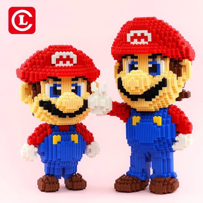 Lego Super Mario Lắp Ráp Mô Hình 3D Lego Hoạt Hình