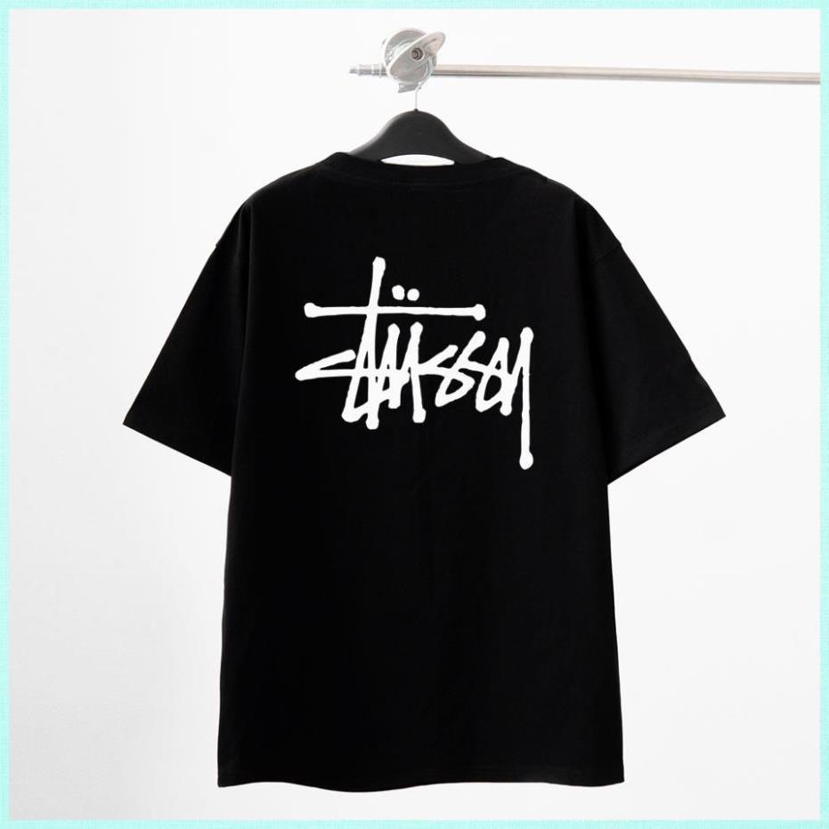 Áo Thun STUSSY Tay lỡ Áo Phông Nam Nữ STUSSY Form Rộng