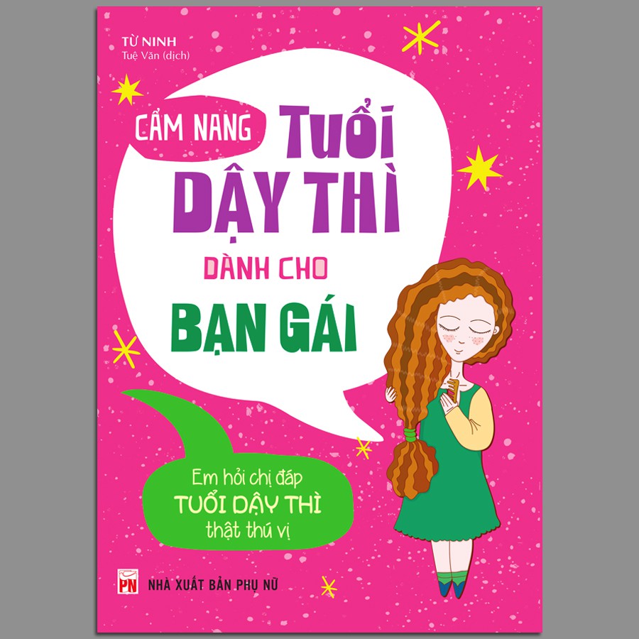 Sách - Cẩm Nang Tuổi Dậy Thì Dành Cho Bạn Gái