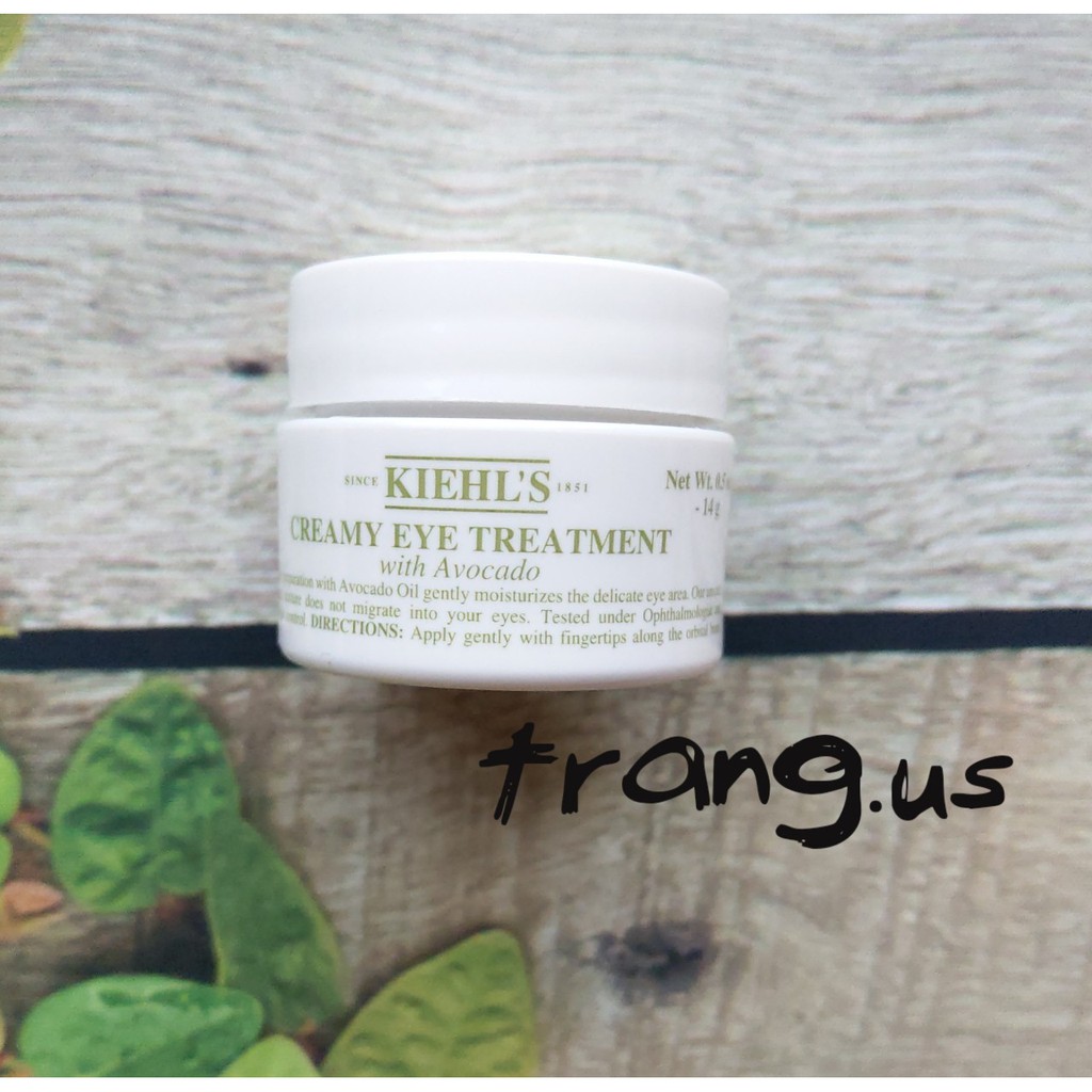 Bill Mỹ- Kem mắt Kiehls Avocado Eye Cream 14g (tách set không hộp)