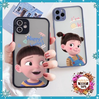 Ốp lưng iphone viền nhám Cặp đôi - Ốp iphone 6plus/6splus/7/8/7plus/8plus/x/xs/xsmax/11/11promax
