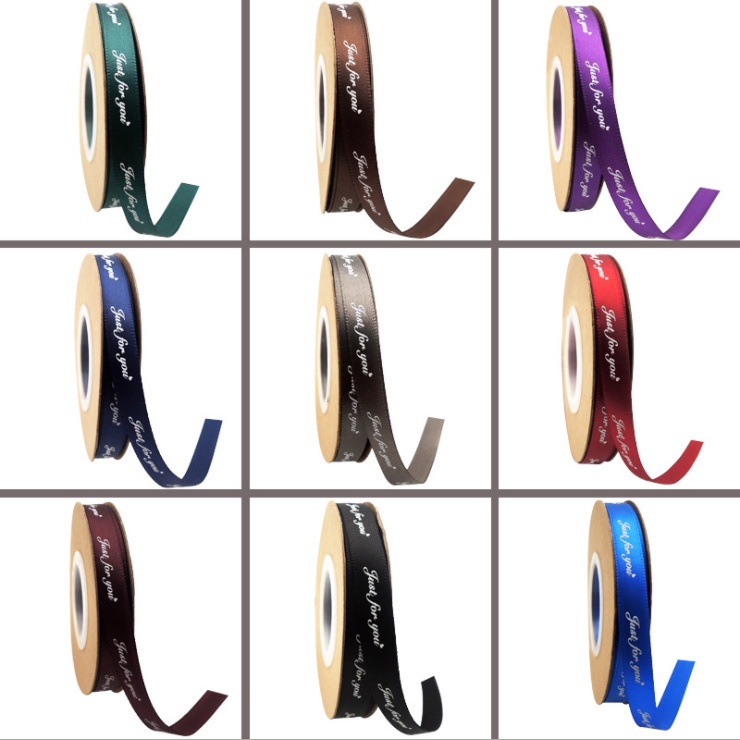 Dây Ruy Băng Trang Trí Bó Hoa/Làm Quà Tặng 1CM