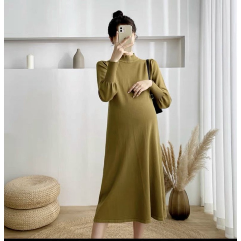 Váy bầu len Qccc siêu xịn mịn