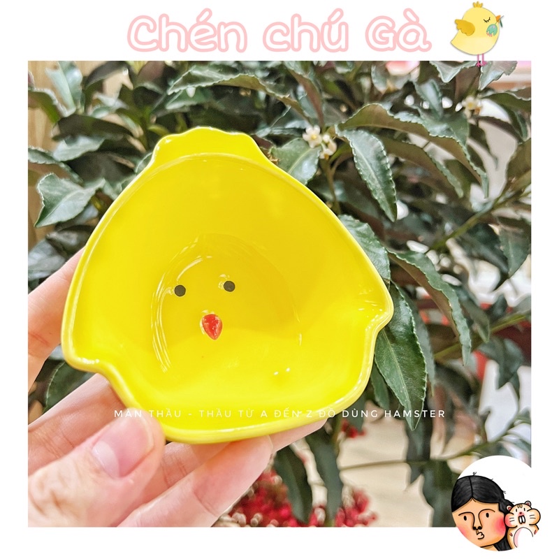 Chén ăn chú gà dành cho Hamster