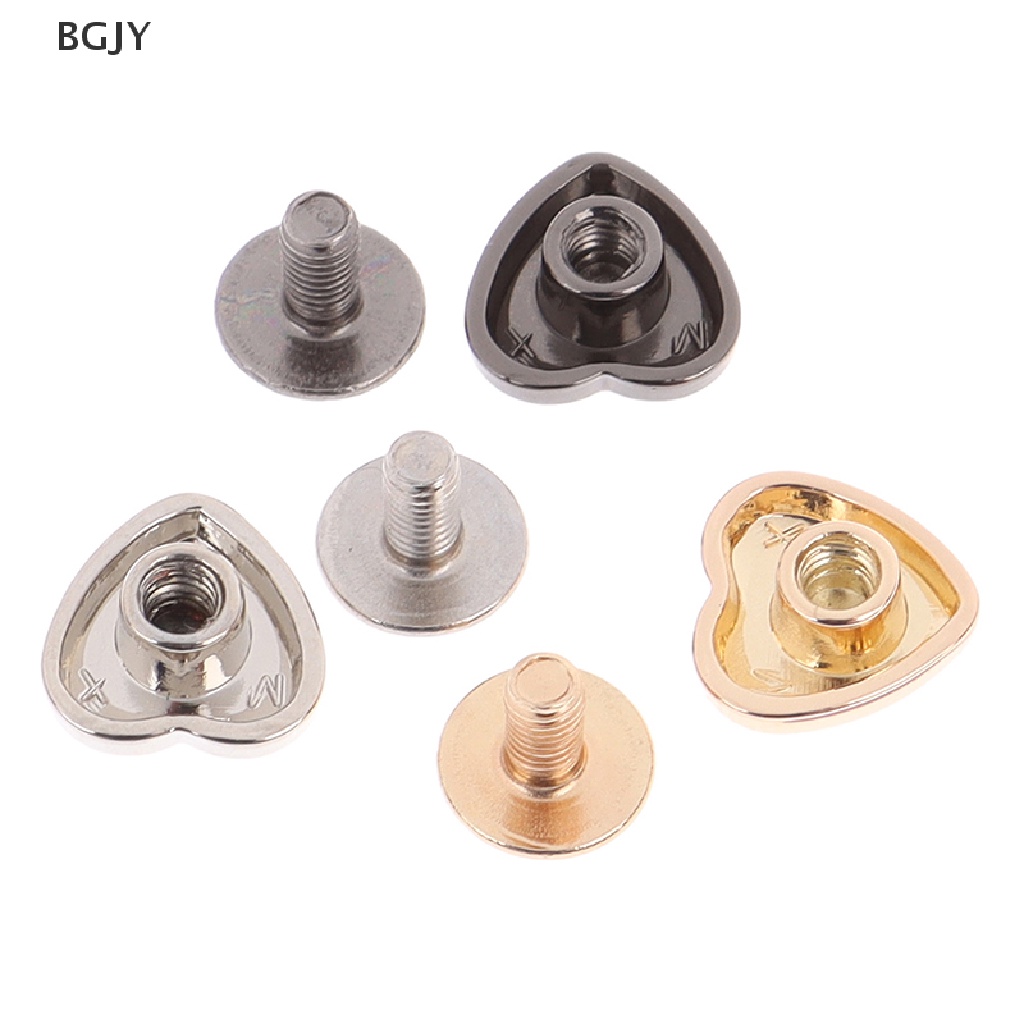 10 Đinh Tán Hình Trái Tim Cho Túi Xách Nữ Mới