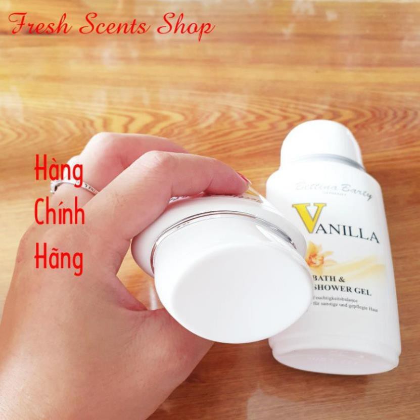 Dưỡng thể Vanilla 150ml hương nước hoa - Nhập khẩu Đức - Thơm dai và săn chắc làn da