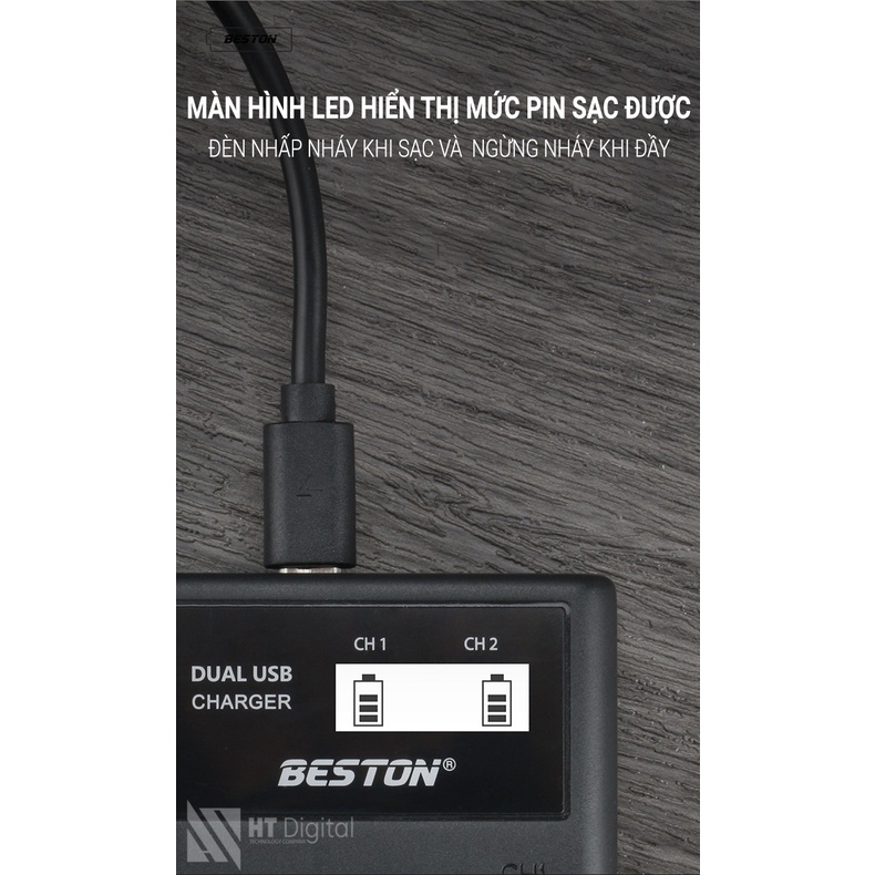 Pin Canon LP-E10  1500mAh cho máy ảnh Canon 3000D 1500D 1300D 1200D 1100D Rebel T3 T5 T6 Kiss X50 X70