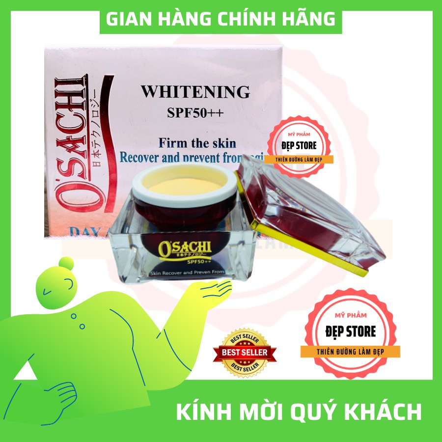 KEM OSACHI ĐỎ 7 IN 1 - WHITENING DAY AND NIGHT CREAM - DƯỠNG TRẮNG - TÁI TẠO DA 20G