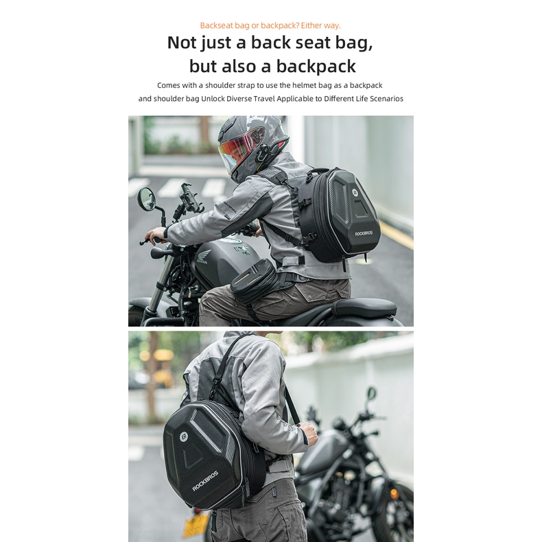 Rockbros Ba Lô Đựng Đồ Chống Thấm Nước Phản Quang Kích Thước 20-35L