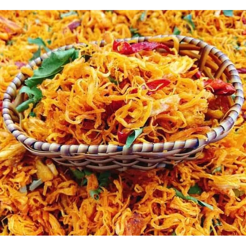 Khô gà lá chanh 300gr - Khô Gà Nhà Làm Cam Kết Không Chất Bảo Quản - Đồ Ăn Vặt Gà Khô Lá Chanh Nhà Làm Xé Cay SIÊU NGON | BigBuy360 - bigbuy360.vn