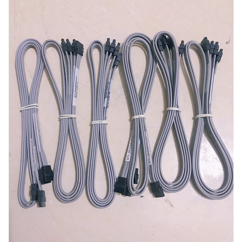 Dây Cáp Tín Hiệu Sata 3 Foxconn H1709 Dài 86cm Dùng Cho Máy Tính Đào Tiền Ảo Bitcoin