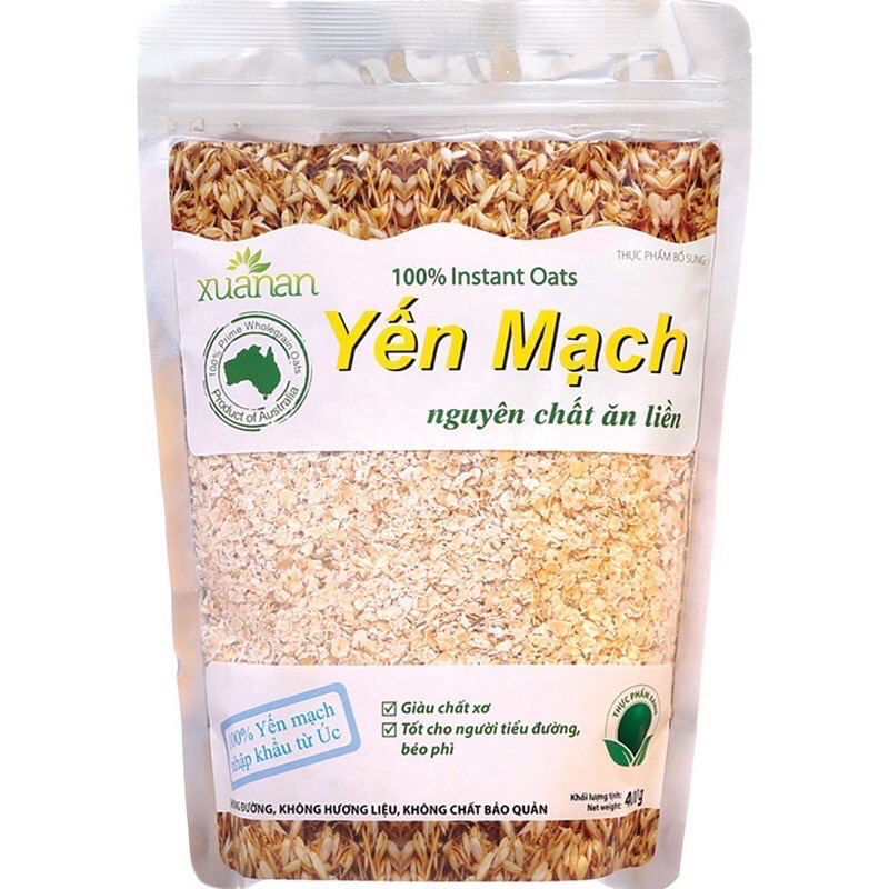 Yến mạch Xuân An nguyên chất ăn liền 400g