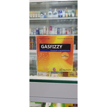 Viên sủi hỗ trợ tiêu hóa Gasfizzy  với chiết xuất đu đủ xanh giúp giảm chứng đầy bụng
